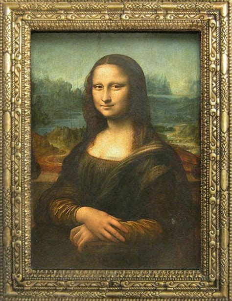 mona lisa original photo.